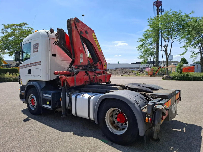 Scania 124G-420 / RETARDER / PALFINGER PK32080 / DOUBLE TANK / AIRCO / GOOD CONDITION / MANUAL / EURO-3 / 2004 - Crane truck: picture 5 Scania 124G-420 / RETARDER / PALFINGER PK32080 / DOUBLE TANK / AIRCO / GOOD CONDITION / MANUAL / EURO-3 / 2004 - Crane truck: picture 5