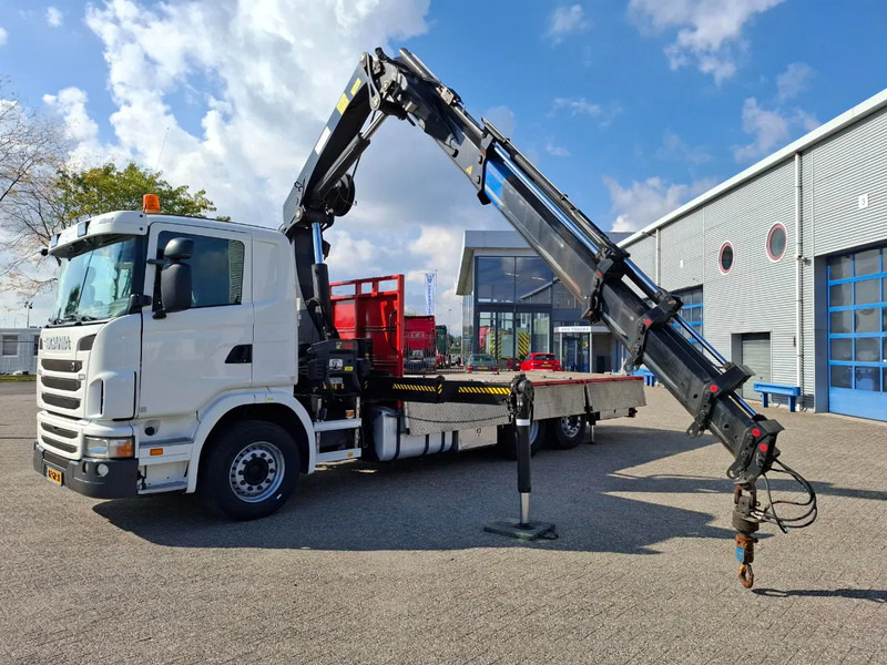 Crane truck Scania G400 / NL TRUCK / HIAB XS 288 EP-5 / REMOTE / ROTATOR / LIFT+LENKACHSE / TUV:03-08-2026 / EURO-5 / 2011: picture 1