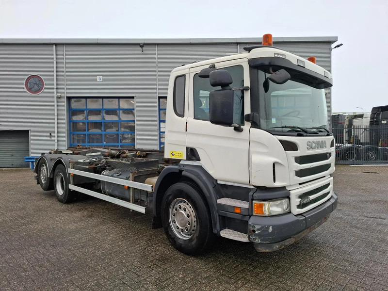 Scania P400 / LIFT+LENKACHSE / MULTILIFT 24TON / TUV:16-06-2026 / AIRCO / AUTOMATIC / EURO-5 / 2014 - Container transporter/ Swap body truck: picture 4 Scania P400 / LIFT+LENKACHSE / MULTILIFT 24TON / TUV:16-06-2026 / AIRCO / AUTOMATIC / EURO-5 / 2014 - Container transporter/ Swap body truck: picture 4