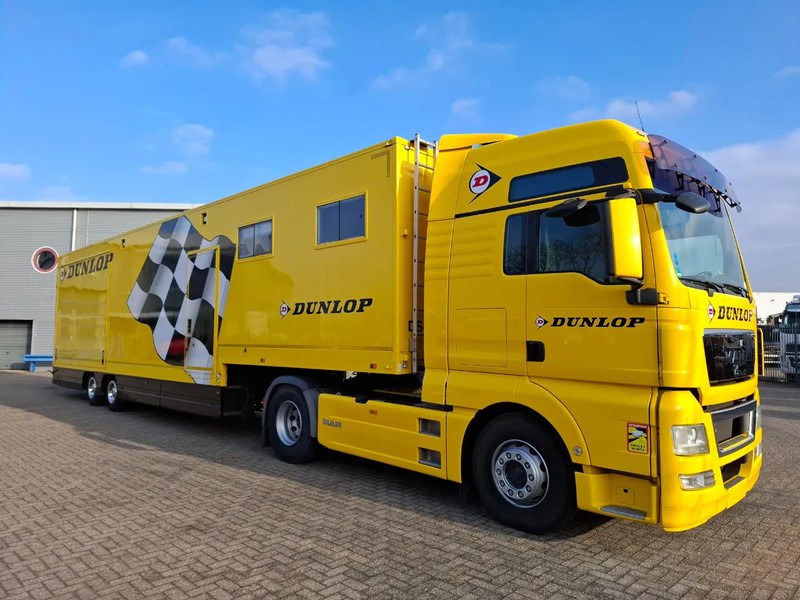 LEVEQUES / RACETRAILER / COMPLETE COMBINATION / HYDRAULIC STAMPS / GENERATOR / AIRCO / 2004 - Semi-trailer: picture 3 LEVEQUES / RACETRAILER / COMPLETE COMBINATION / HYDRAULIC STAMPS / GENERATOR / AIRCO / 2004 - Semi-trailer: picture 3