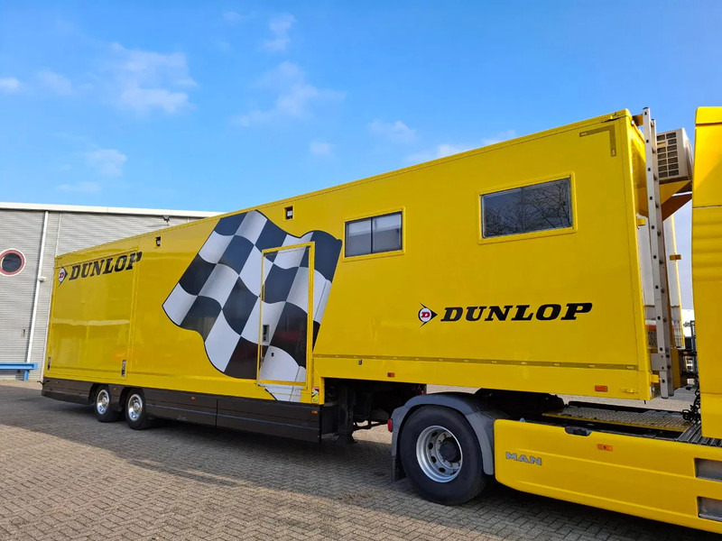 LEVEQUES / RACETRAILER / COMPLETE COMBINATION / HYDRAULIC STAMPS / GENERATOR / AIRCO / 2004 - Semi-trailer: picture 4 LEVEQUES / RACETRAILER / COMPLETE COMBINATION / HYDRAULIC STAMPS / GENERATOR / AIRCO / 2004 - Semi-trailer: picture 4