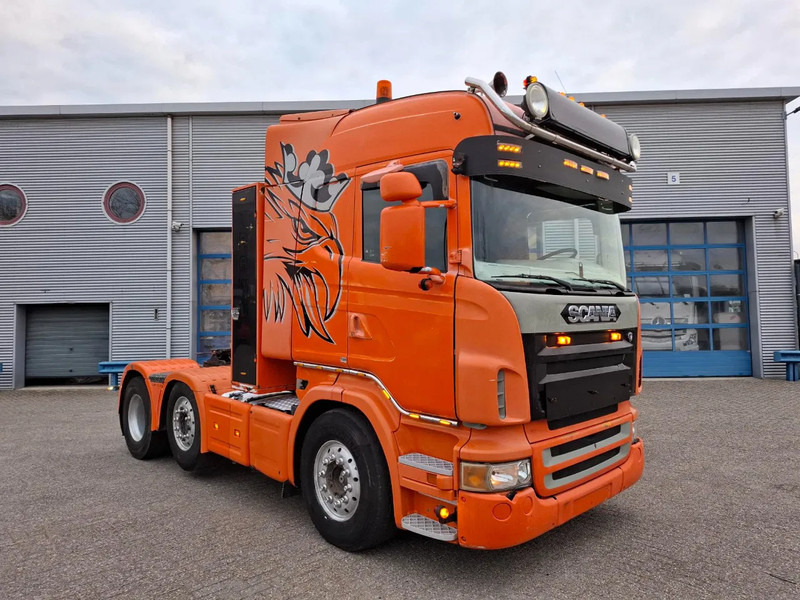 Scania R480 / HYDRAULICS / DOUBLE TANK / LIFT+LENKACHSE / 746830 KM / ALCOA / LEATHER / EURO-4 / 2007 - Tractor unit: picture 2 Scania R480 / HYDRAULICS / DOUBLE TANK / LIFT+LENKACHSE / 746830 KM / ALCOA / LEATHER / EURO-4 / 2007 - Tractor unit: picture 2