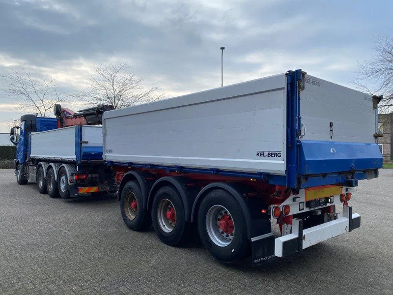 Crane truck Volvo FH4-500 / HMF 3220K-RC / REMOTE / ROTATOR / 3SIDE TIPPER / DYNAMIC STEERING / ONLY:302623 KM / AUTOMATIC / EURO-6 / 2017: picture 13