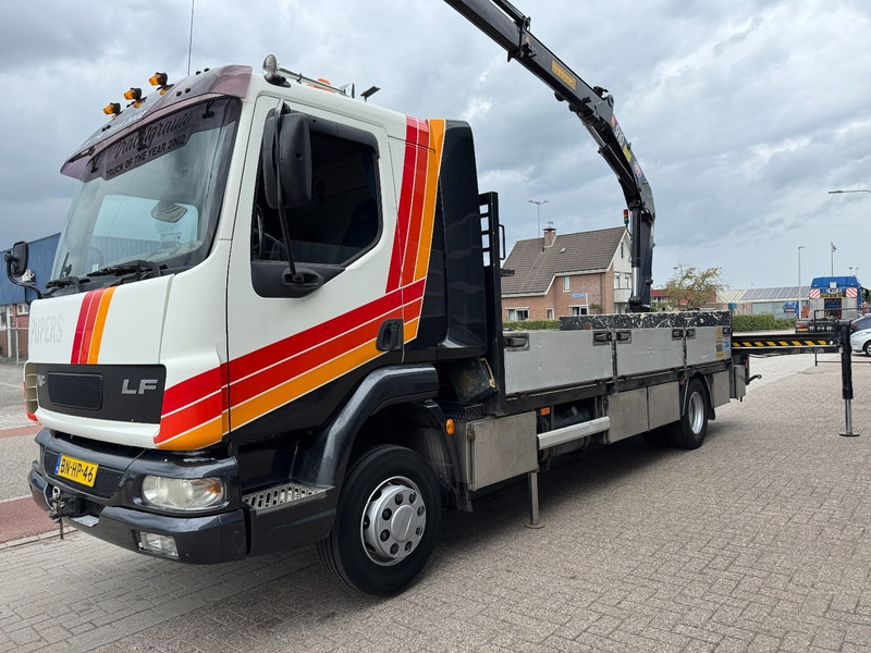 Crane truck DAF LF45-220 HMF 910 K4 + 1 / Remote Control: picture 6