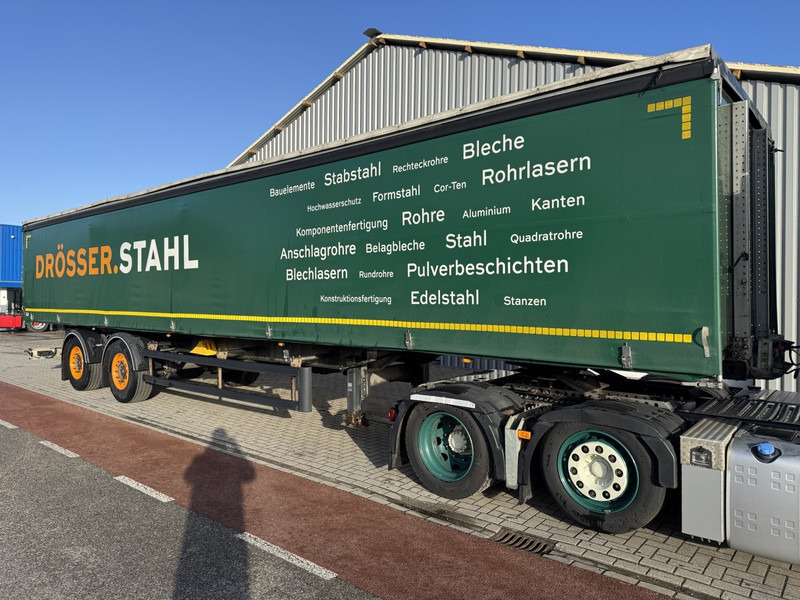 TANG HRS 18, Stahl pritsche/Plane, VarioFrame - Curtainsider semi-trailer: picture 1 TANG HRS 18, Stahl pritsche/Plane, VarioFrame - Curtainsider semi-trailer: picture 1
