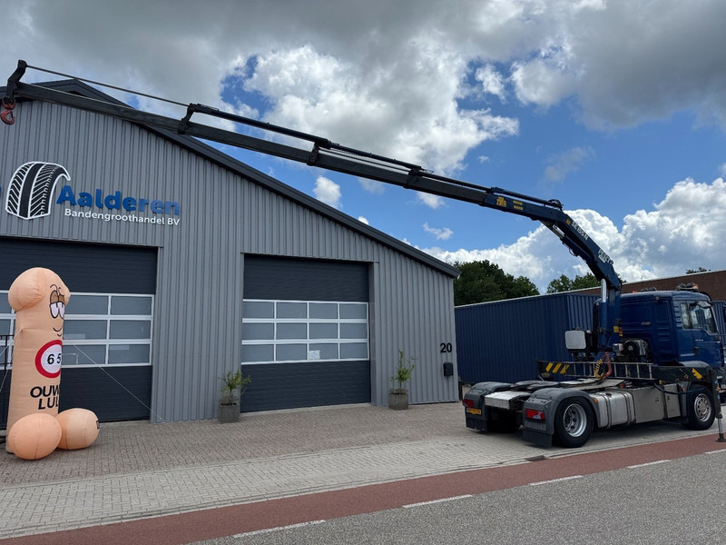 MAN TGA 18.310, Crane Pesci SE155N/4, Manual Kran, Grua, Grue, Kraan - Tractor unit: picture 3 MAN TGA 18.310, Crane Pesci SE155N/4, Manual Kran, Grua, Grue, Kraan - Tractor unit: picture 3