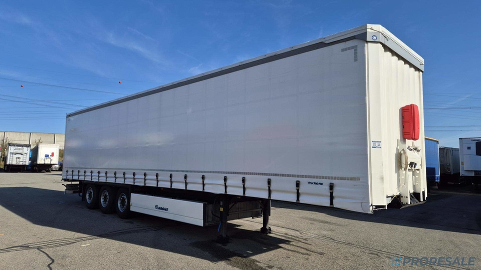 KRONE SD PROFI LINER + paletový koš 32 palet + 2 x zvedací náprava - Curtainsider semi-trailer: picture 1 KRONE SD PROFI LINER + paletový koš 32 palet + 2 x zvedací náprava - Curtainsider semi-trailer: picture 1