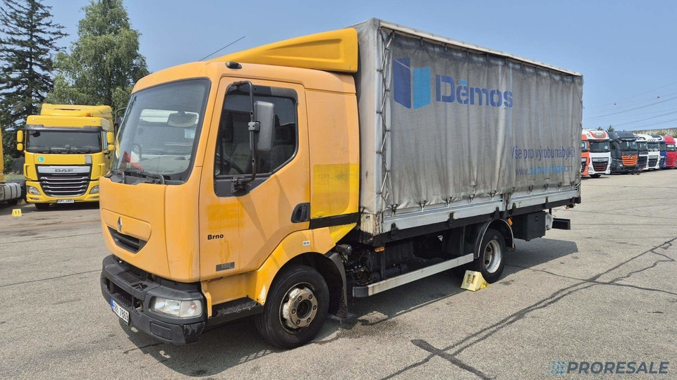 RENAULT MIDLUM 150.09/B EURO 3 - valník s plachtou - Curtain side truck: picture 2 RENAULT MIDLUM 150.09/B EURO 3 - valník s plachtou - Curtain side truck: picture 2