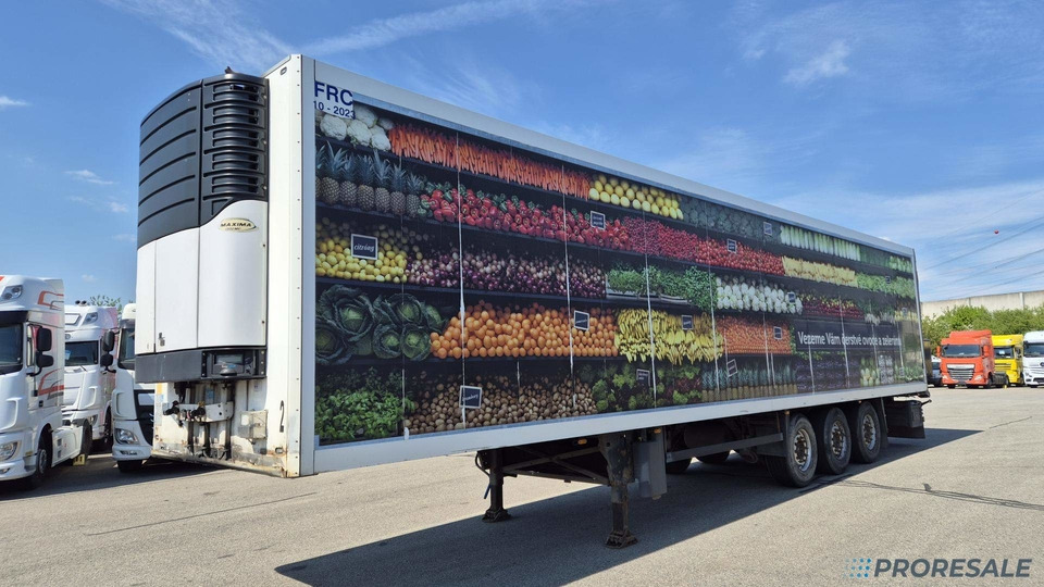 SCHMITZ CARGOBULL SKO 24/L - 13.4 FP60 COOL - mrazírenský - MULTITEMP + dělící stěna + agregát CARRIER MAXINA 1300 Mt - Refrigerator semi-trailer: picture 2 SCHMITZ CARGOBULL SKO 24/L - 13.4 FP60 COOL - mrazírenský - MULTITEMP + dělící stěna + agregát CARRIER MAXINA 1300 Mt - Refrigerator semi-trailer: picture 2