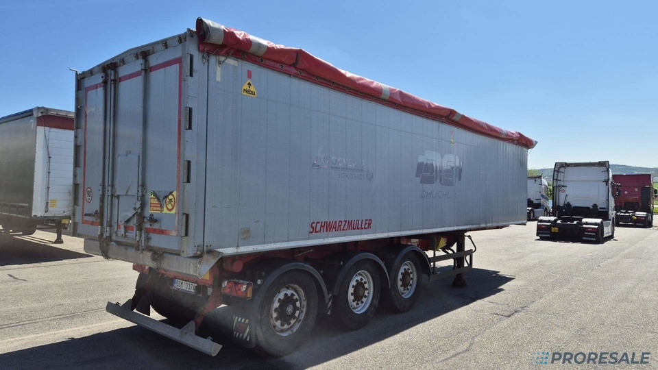 SCHWARZMÜLLER KIS 3/E - sklápěč 50 m3 - Fe / Al - Tipper semi-trailer: picture 3 SCHWARZMÜLLER KIS 3/E - sklápěč 50 m3 - Fe / Al - Tipper semi-trailer: picture 3