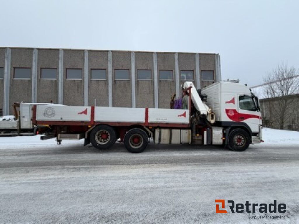 Dropside/ Flatbed truck, Crane truck 2012mod.VOLVO FM 420hk: picture 8