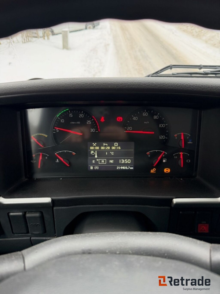 Dropside/ Flatbed truck, Crane truck 2012mod.VOLVO FM 420hk: picture 11