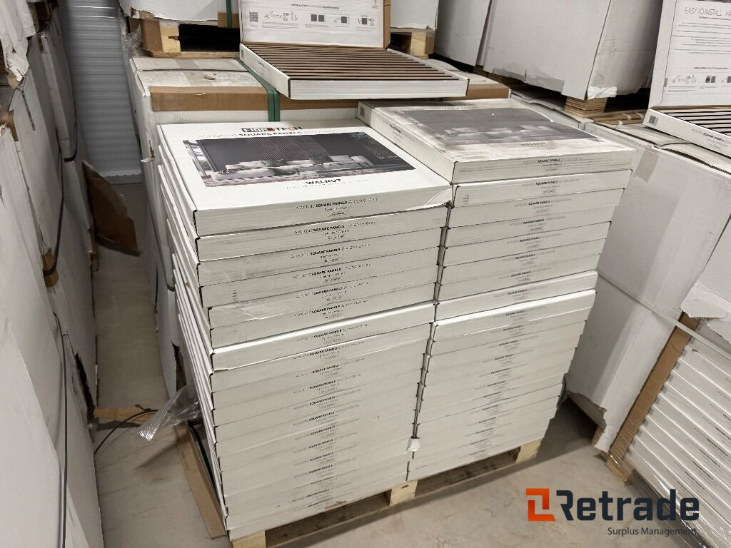 Acoustic Square panels Walnut 520x520mm - Construction equipment: picture 2 Acoustic Square panels Walnut 520x520mm - Construction equipment: picture 2