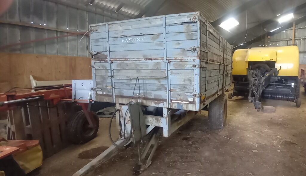 Attachment for Agricultural machinery Rational RV 6 Højtipvogn.: picture 1