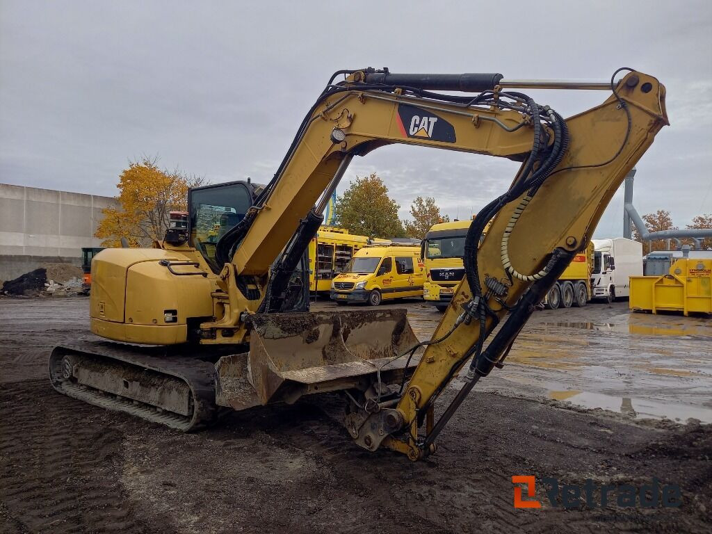 Caterpillar 308D CR Zero tail Gravemaskine - Crawler excavator: picture 3 Caterpillar 308D CR Zero tail Gravemaskine - Crawler excavator: picture 3