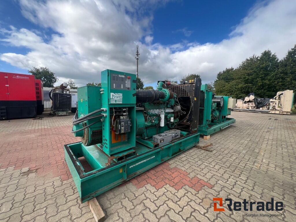 2 stk generatorer Cummins 500KVA QSX15-G8 - Construction machinery: picture 5 2 stk generatorer Cummins 500KVA QSX15-G8 - Construction machinery: picture 5