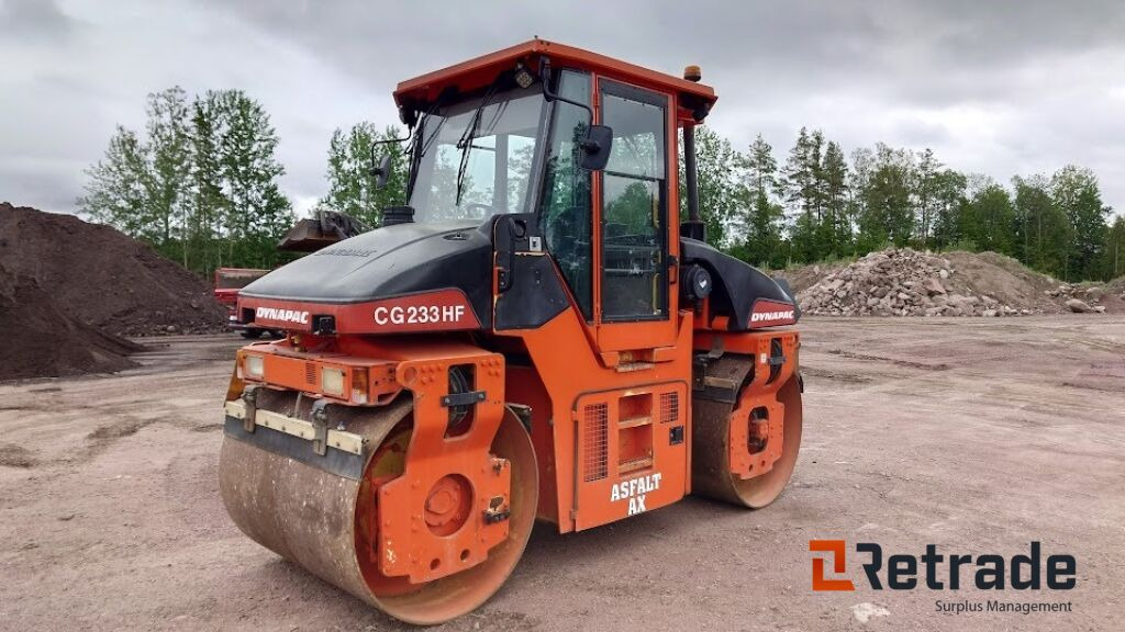 Asfaltsvält DYNAPAC CG233HF - Construction machinery: picture 1 Asfaltsvält DYNAPAC CG233HF - Construction machinery: picture 1