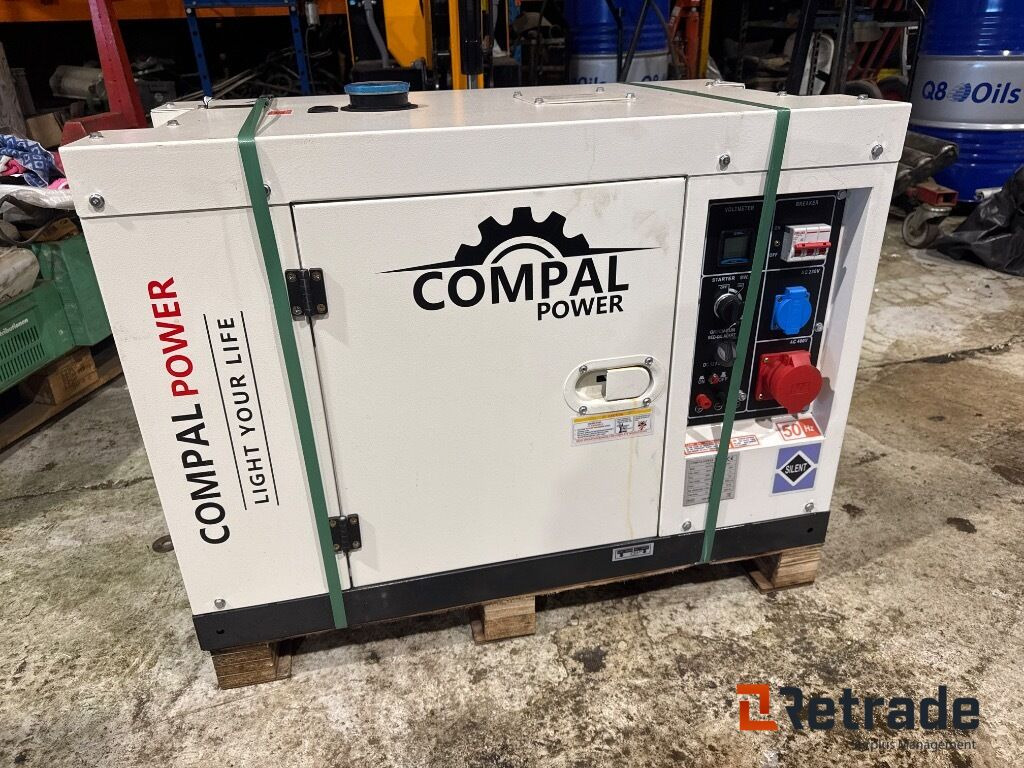 Generator COMPAL Power VG-R110 - Construction machinery: picture 1 Generator COMPAL Power VG-R110 - Construction machinery: picture 1