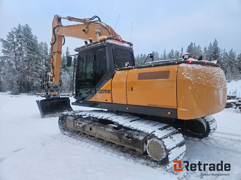 Construction machinery Grävmaskin Case CX210B: picture 8 Construction machinery Grävmaskin Case CX210B: picture 8