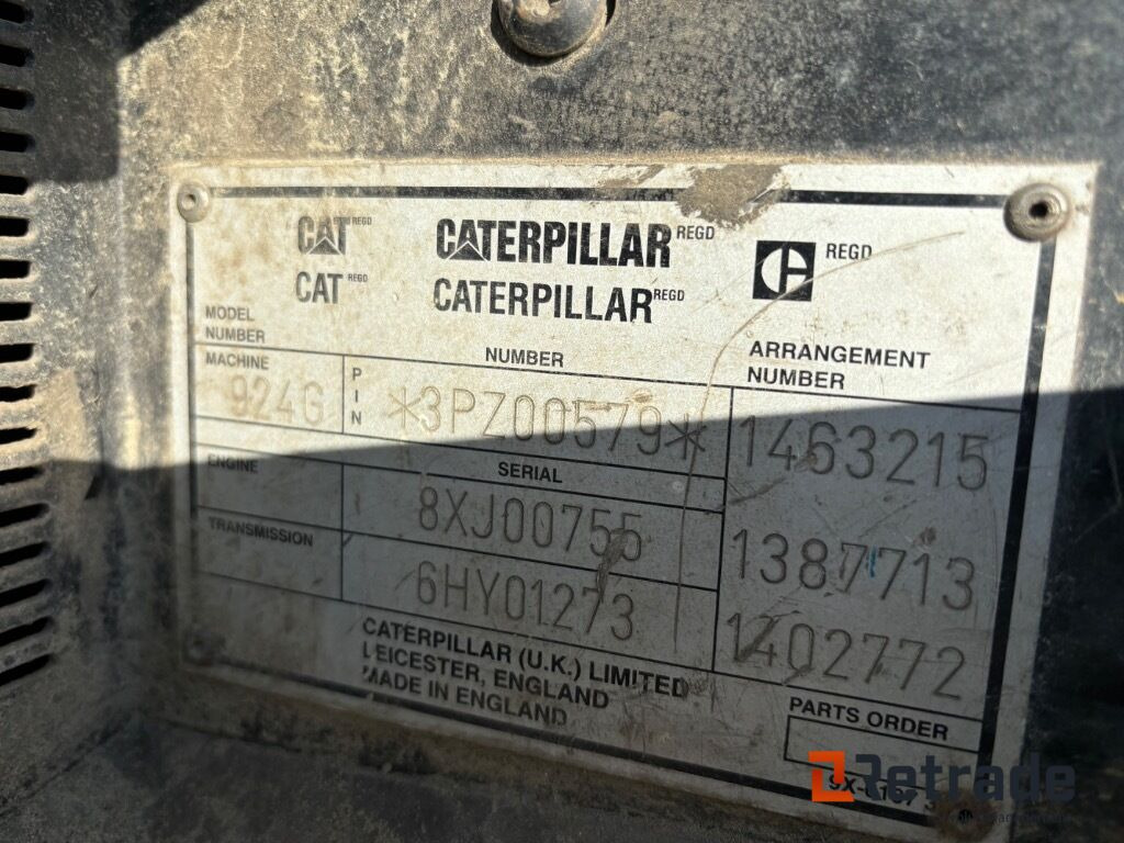 Construction machinery Hjullastare Caterpillar 924G: picture 23