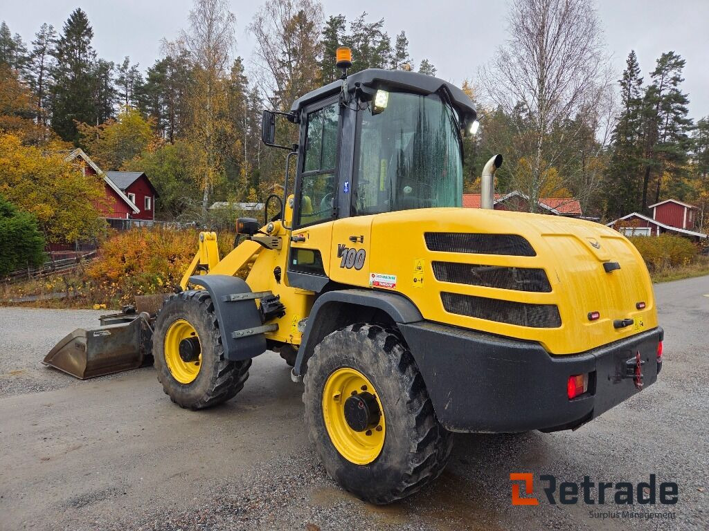Hjullastare Yanmar V100 Med Vikplog och Sandskopa Panolinolja - Construction machinery: picture 5 Hjullastare Yanmar V100 Med Vikplog och Sandskopa Panolinolja - Construction machinery: picture 5