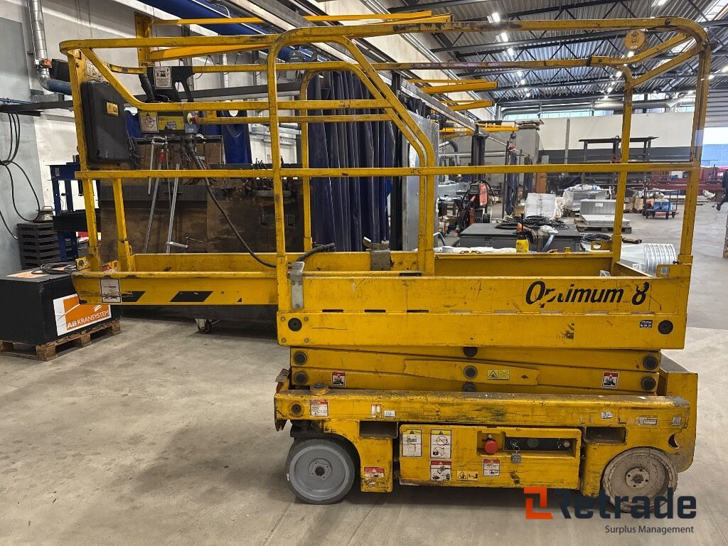 Construction machinery Sakselift Haulotte Optimum 8 - 8 meter / scissor lift: picture 15
