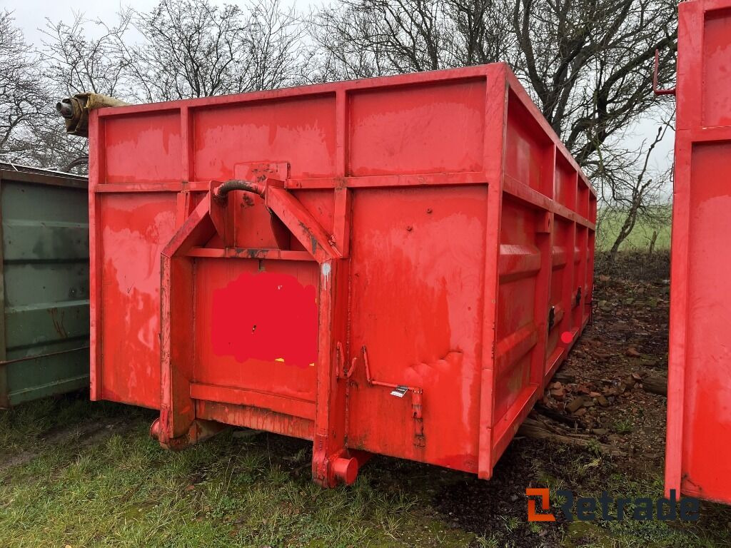 Construction equipment Container Container Høje sider Rød: picture 1