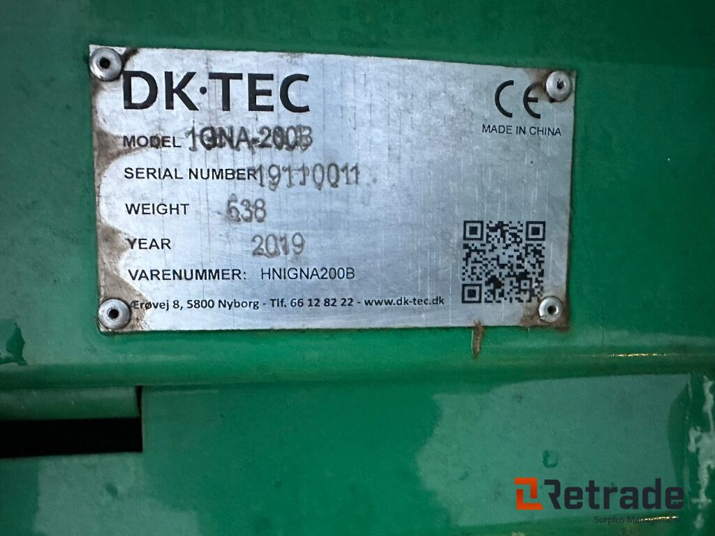 DK - tec 200B Slagleklipper - Flail mower: picture 2 DK - tec 200B Slagleklipper - Flail mower: picture 2
