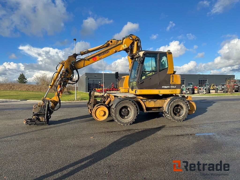 Hydrema M1600C - 2 Rail hjulgravemaskine - Wheel excavator: picture 1 Hydrema M1600C - 2 Rail hjulgravemaskine - Wheel excavator: picture 1