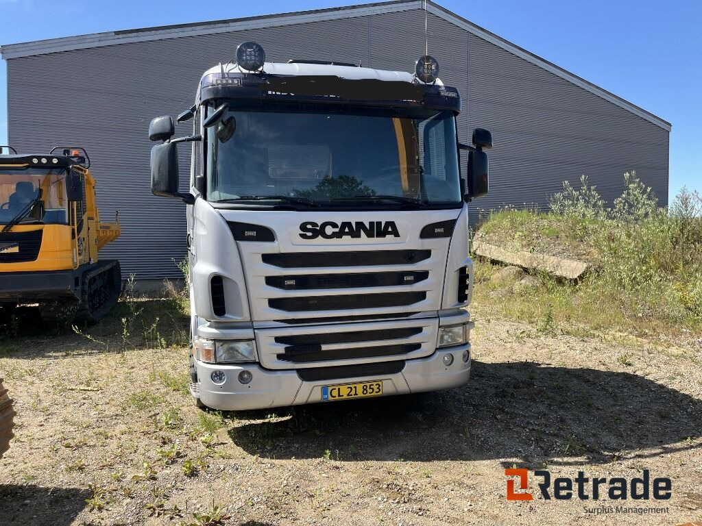 Lastbil SCANIA 8X4 Maskintransporter med Hydrauliske slidsker - Autotransporter truck: picture 3 Lastbil SCANIA 8X4 Maskintransporter med Hydrauliske slidsker - Autotransporter truck: picture 3