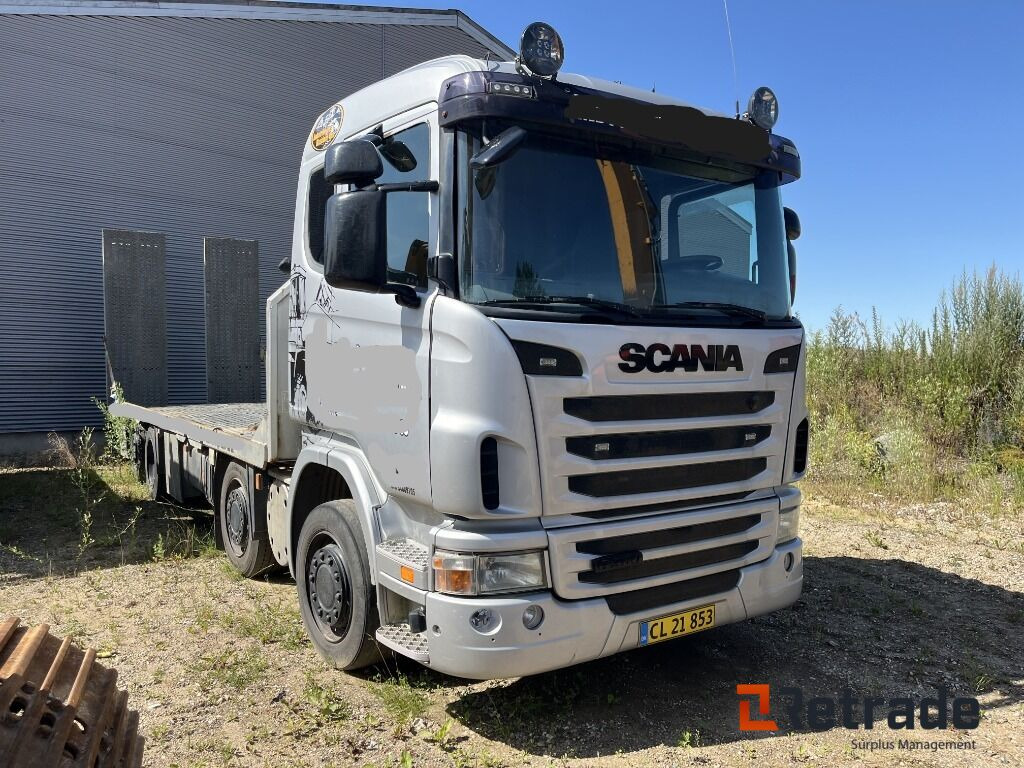 Lastbil SCANIA 8X4 Maskintransporter med Hydrauliske slidsker - Autotransporter truck: picture 4 Lastbil SCANIA 8X4 Maskintransporter med Hydrauliske slidsker - Autotransporter truck: picture 4