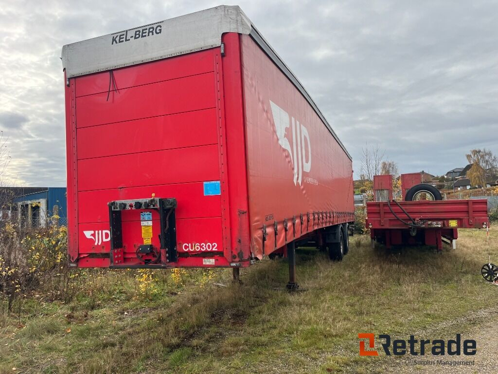 Lastbiltrailer KELBERG D500V- 7100 lukket trailer. - Curtainsider semi-trailer: picture 2 Lastbiltrailer KELBERG D500V- 7100 lukket trailer. - Curtainsider semi-trailer: picture 2