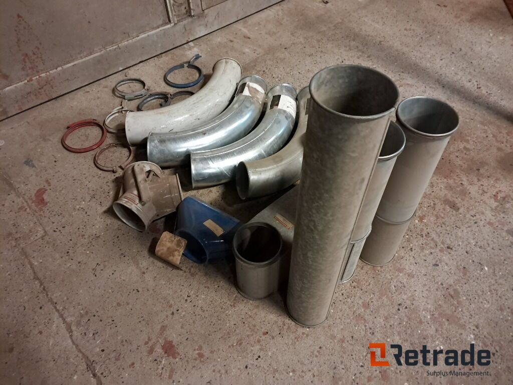 Lot med rør til Korntransport Kongskilde Ø160mm - Post-harvest equipment: picture 4 Lot med rør til Korntransport Kongskilde Ø160mm - Post-harvest equipment: picture 4