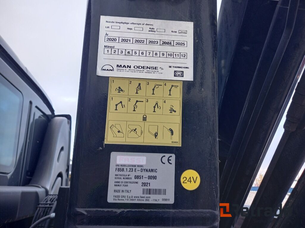 MAN TGL 12. 4X2 BL med Fassi kran leasing MAN TGL 12. 4X2 BL med Fassi kran: picture 34