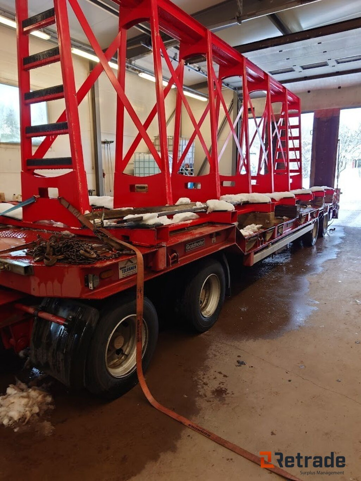 Maskinsläp GOLDHOFER TU 4-32/80 - Low loader trailer: picture 1 Maskinsläp GOLDHOFER TU 4-32/80 - Low loader trailer: picture 1