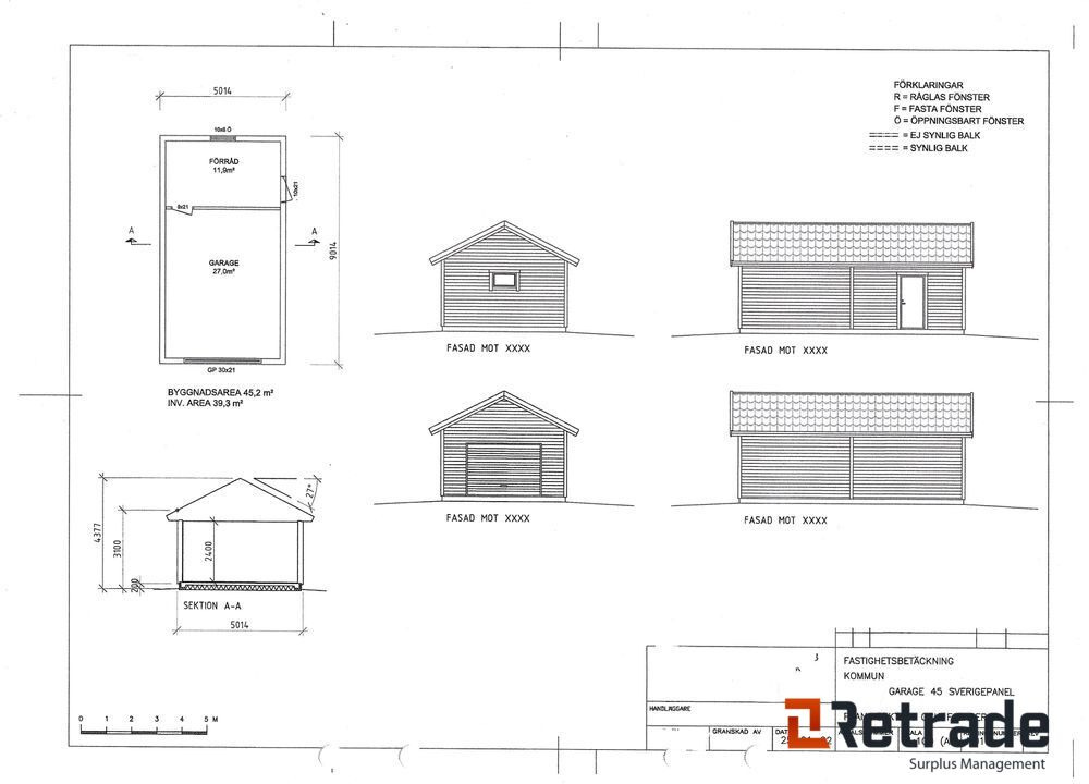 Garage 43 m3 helt nytt , omonterat - Other machinery: picture 1 Garage 43 m3 helt nytt , omonterat - Other machinery: picture 1