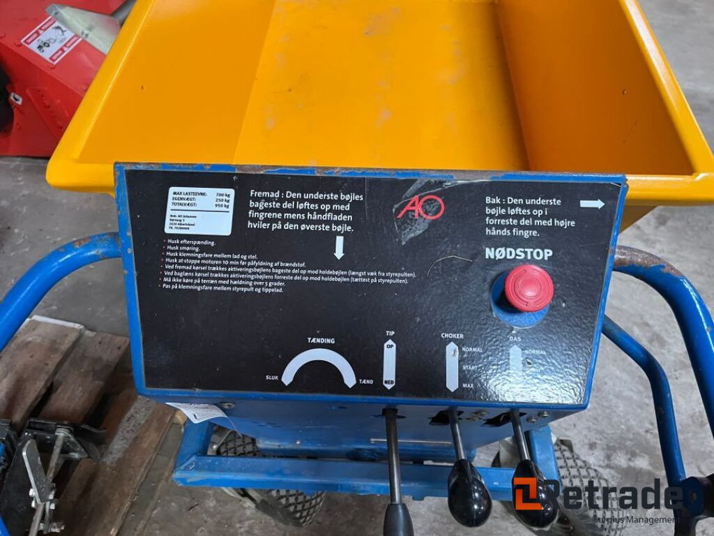 PTS / AO Aflæsservogn Benzin / PTS / AO Dumper truck Petrol - Mini dumper: picture 5 PTS / AO Aflæsservogn Benzin / PTS / AO Dumper truck Petrol - Mini dumper: picture 5
