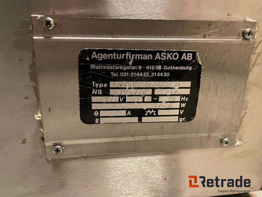 Restaurangmaskiner ASKO Stekbord / Grillhäll - Food processing equipment: picture 4 Restaurangmaskiner ASKO Stekbord / Grillhäll - Food processing equipment: picture 4