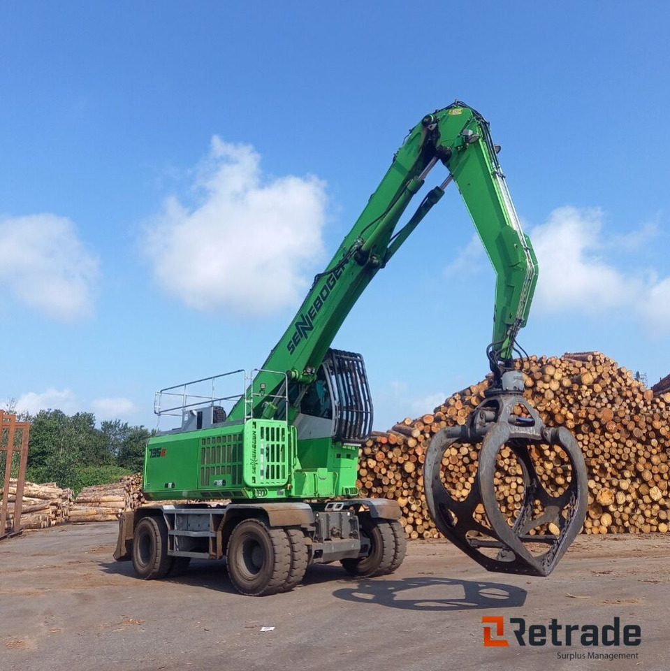 Sennebogen 735 E Hjullæsser. - Waste/ Industry handler: picture 5 Sennebogen 735 E Hjullæsser. - Waste/ Industry handler: picture 5