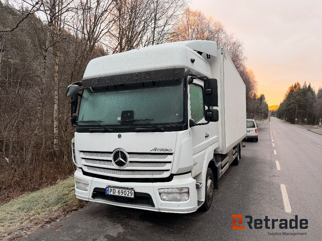 Skapbil MERCEDES-BENZ Atego nylig EU - Box truck: picture 1 Skapbil MERCEDES-BENZ Atego nylig EU - Box truck: picture 1