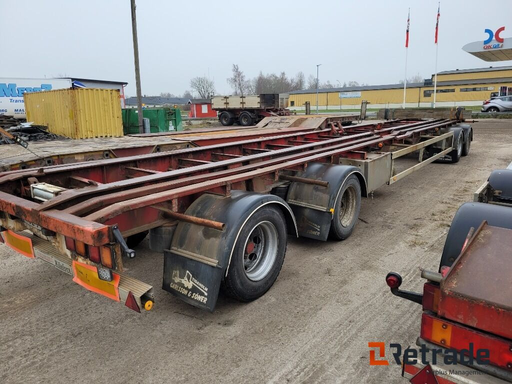 Släpvagn Briab Kilafors 4-axligt lastväxlarsläp - Roll-off/ Skip trailer: picture 3 Släpvagn Briab Kilafors 4-axligt lastväxlarsläp - Roll-off/ Skip trailer: picture 3