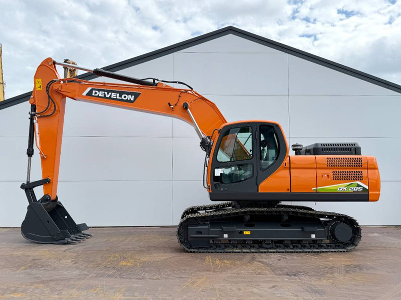 Develon Doosan DX205 - New / Unused / Hammer Lines - Crawler excavator: picture 1 Develon Doosan DX205 - New / Unused / Hammer Lines - Crawler excavator: picture 1