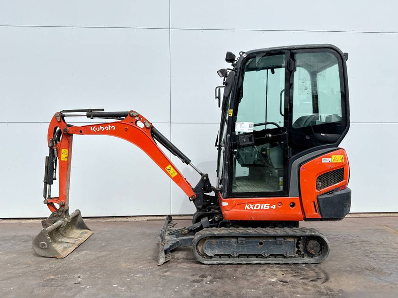 Kubota KX016-4 - Hammer Lines / Quick Coupler - Mini excavator: picture 1 Kubota KX016-4 - Hammer Lines / Quick Coupler - Mini excavator: picture 1