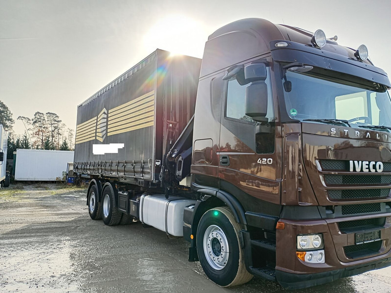 Iveco AS260S42Y/FS - Curtain side truck, Crane truck: picture 3 Iveco AS260S42Y/FS - Curtain side truck, Crane truck: picture 3