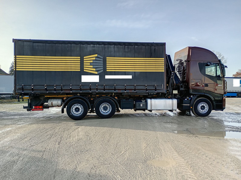 Iveco AS260S42Y/FS mit Kran BDF - Curtain side truck, Crane truck: picture 2 Iveco AS260S42Y/FS mit Kran BDF - Curtain side truck, Crane truck: picture 2