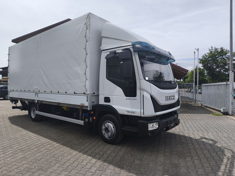 Iveco Eurocargo 75-210 Plane 3-Sitzer 4x2 Euro 6 LBW (20) - Curtain side truck: picture 2 Iveco Eurocargo 75-210 Plane 3-Sitzer 4x2 Euro 6 LBW (20) - Curtain side truck: picture 2