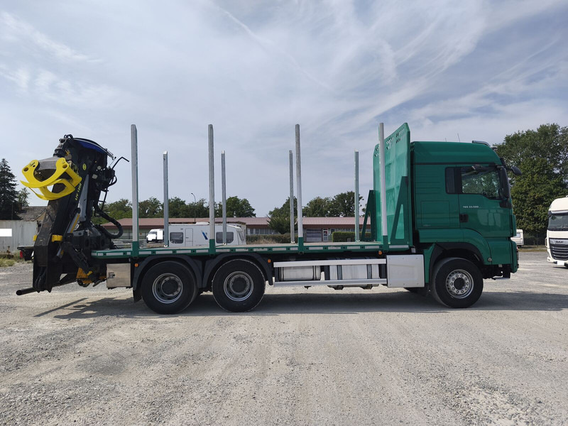 MAN TGX 33.500 Holz LKW Euro6 6x4 (9) - Timber truck, Crane truck: picture 4 MAN TGX 33.500 Holz LKW Euro6 6x4 (9) - Timber truck, Crane truck: picture 4