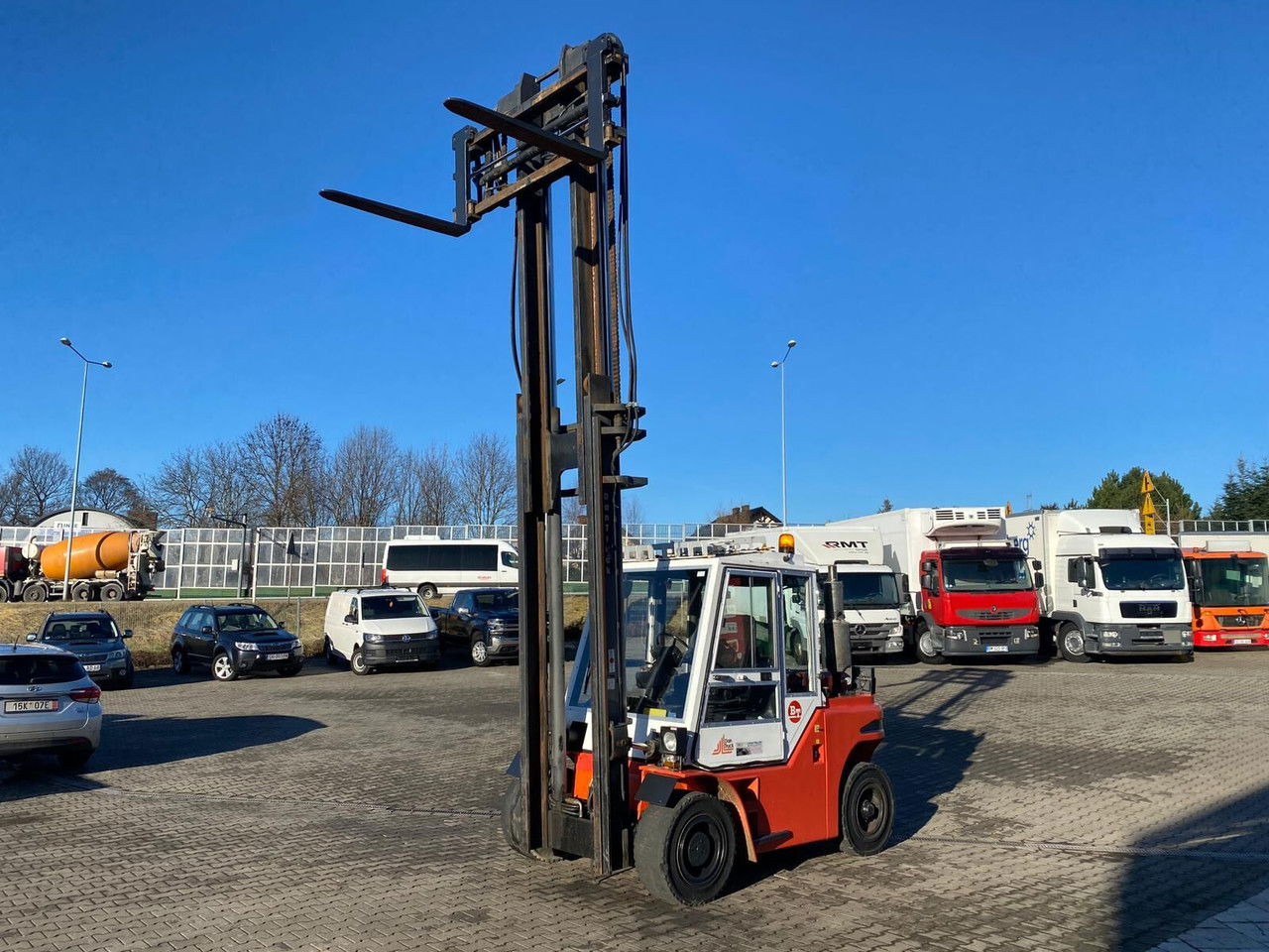 Dantruck 6009 - 6T - 1 Owner - Fresh - Duplex 6009 - 6T - 1 Owner - Fresh - Duplex - Diesel forklift: picture 2 Dantruck 6009 - 6T - 1 Owner - Fresh - Duplex 6009 - 6T - 1 Owner - Fresh - Duplex - Diesel forklift: picture 2