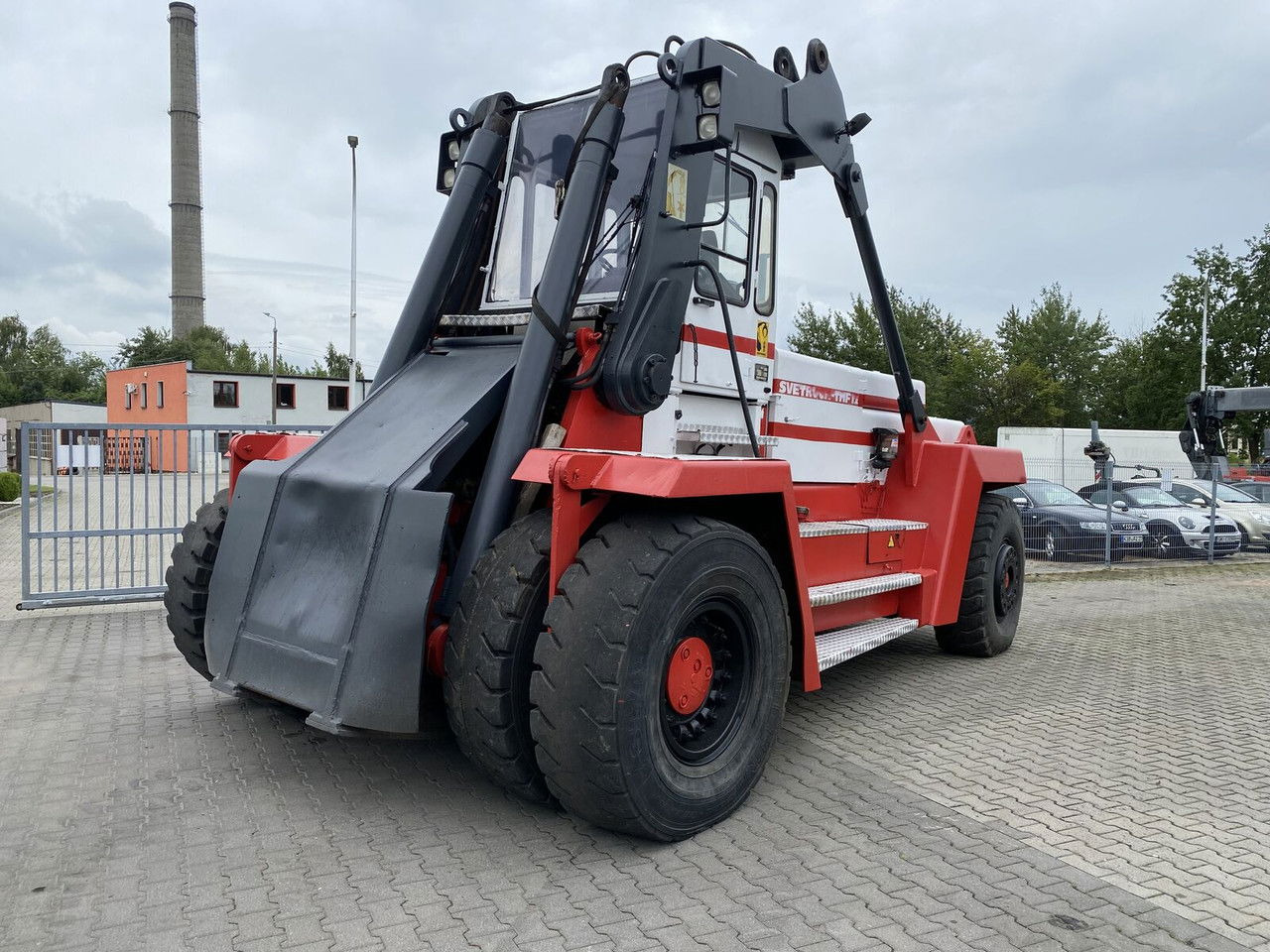 Svetruck TMF 12/9 HB / 1 Owner / Elme Spreader / Wood LOG A RM - Reach stacker: picture 4 Svetruck TMF 12/9 HB / 1 Owner / Elme Spreader / Wood LOG A RM - Reach stacker: picture 4