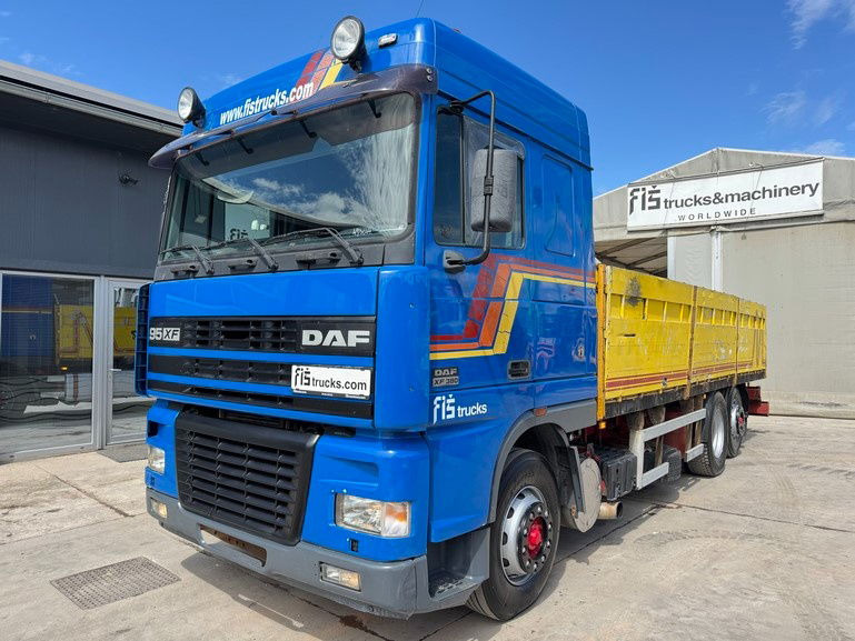 DAF XF 95.380 6X2 stake body - air condition - Dropside/ Flatbed truck: picture 1 DAF XF 95.380 6X2 stake body - air condition - Dropside/ Flatbed truck: picture 1